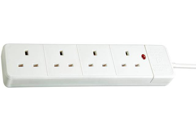Extension socket 4 way - 2 meter brennenstuhl