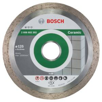 Bosch standard for ceramic diamond disc &oslash;125 fpe eco 125 x 22,23 x 1,6 x 7 mm, , medium
