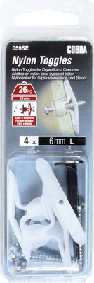 Cobra 059se μακρης διακοπτης ναυλον 6mm (+ βιδες) 4pcs