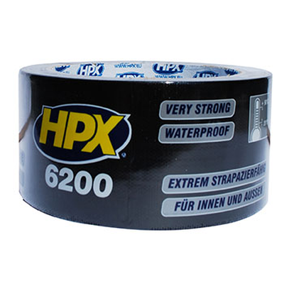 Hpx cloth tape black 50mmx10m, , medium