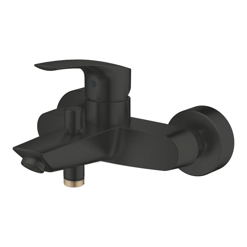 Grohe eurosmart single-lever bath mixer 1/2″ matte black-null