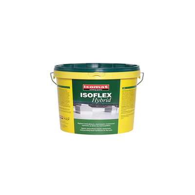 Isomat isoflex hybrid bituminous waterproofing varnish 1kg white