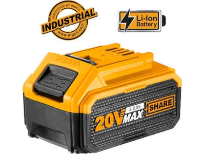 Ingco &mu;&pi;&alpha;&tau;&alpha;&rho;ί&alpha; 20v 4.0ah fbli2002, , medium