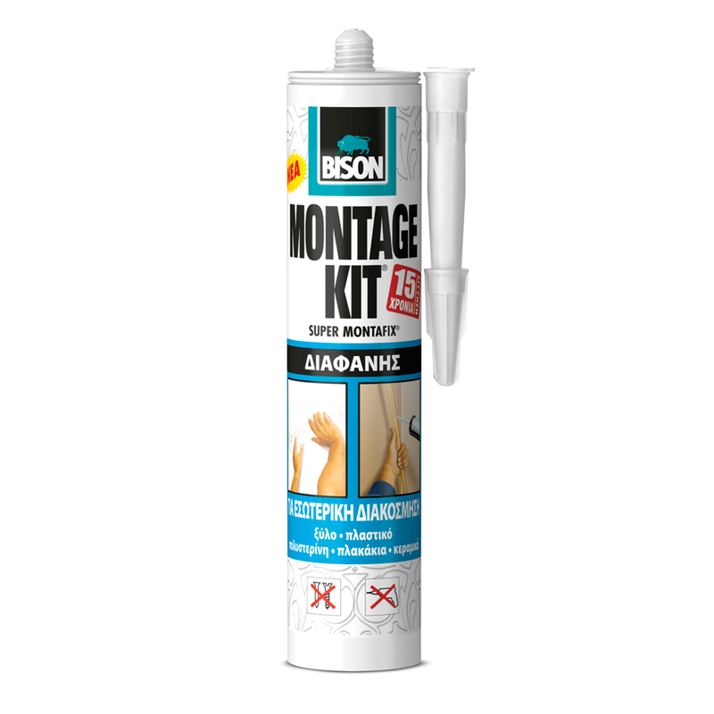 Product image: Bison montage kit clear 310gr, , medium-null