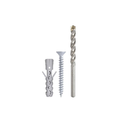 Friulsider screw 4x30mm with roblax 5mm euroblister 16 pcs + drill, , medium