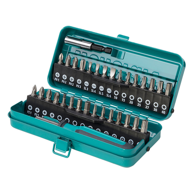 Wolfcraft 1 standard bit set 32 pcs, , medium