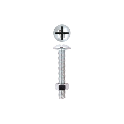 Friulsider cross bolt with nut 4x20mm euroblister 15 pcs, , medium