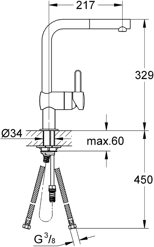 Grohe flair single-lever sink mixer 1/2″, , medium-null