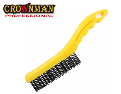 Crownman wire brushes plastic handle, , medium