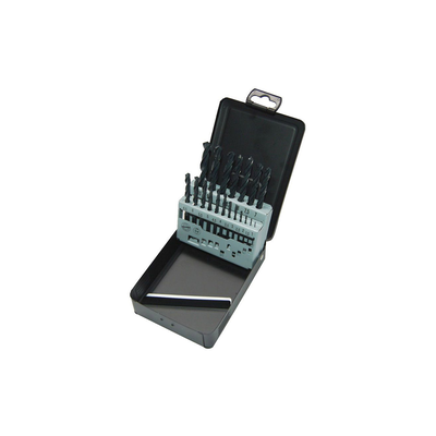 Milwaukee 19 piece hss-r rollforged drill bit set 493235246, , medium