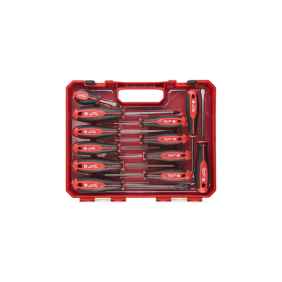 Milwaukee tri-lobe screwdriver set 12pcs, , medium