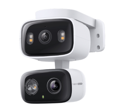 Tp-link ip camera, indoor/outdoor dual lens pan/tilt security camera, , medium