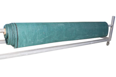 Green plastic fence (a11246)
