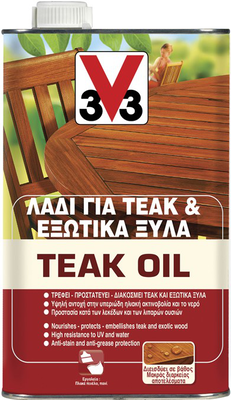 V33 2.5l teak oil