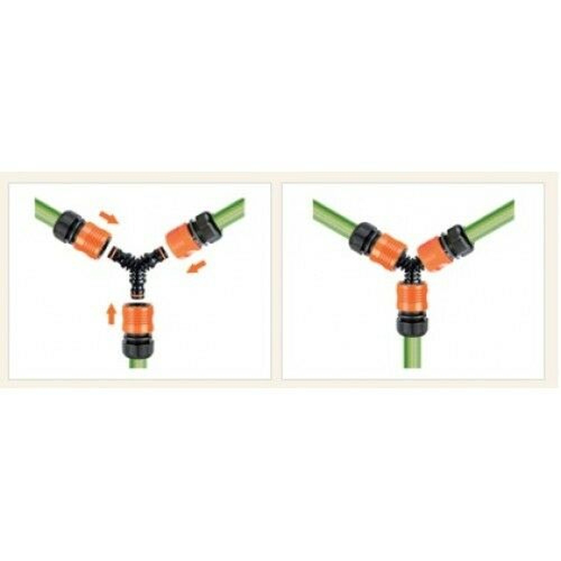 Product image: Claber 8615 three way connector, , medium-null