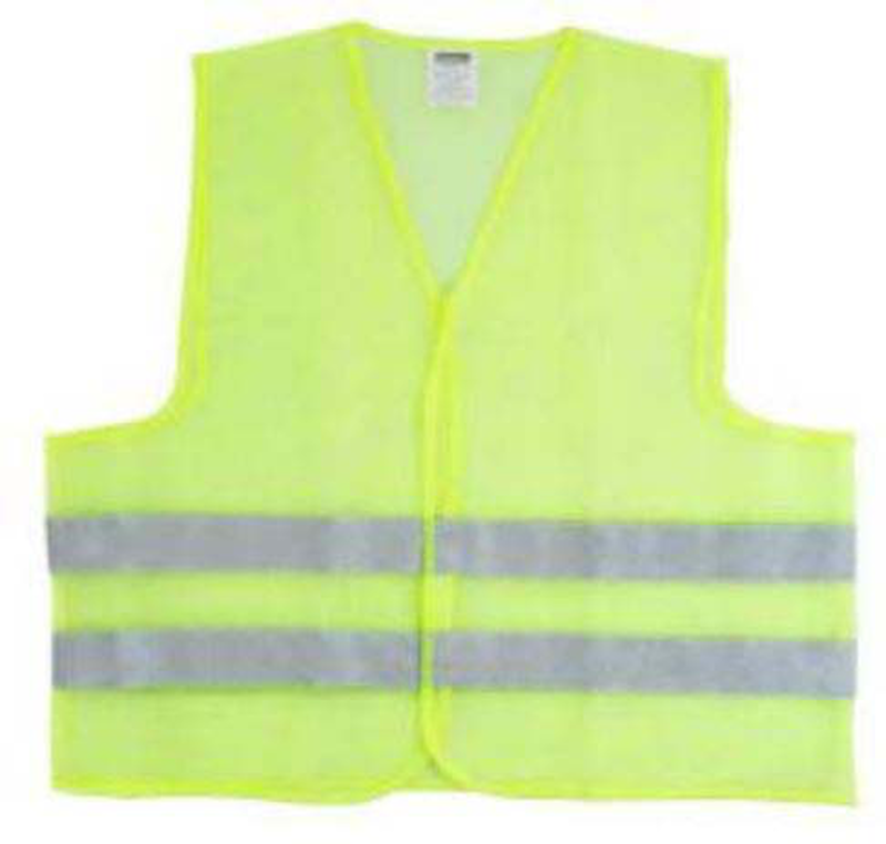 Eltech net reflective vest large yellow, , medium-null