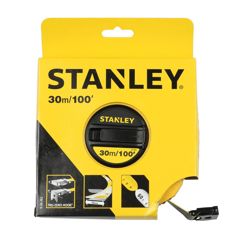 Long tape 30m fiberglass stanley 0-34-262, , medium image number null