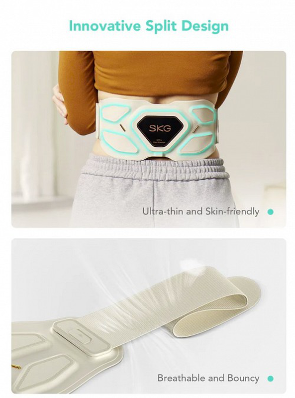 Skg waist pulse massager w9 pro, , medium-null