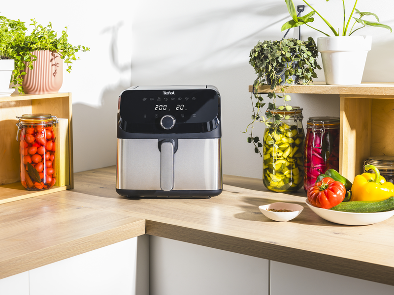 Tefal Air fryer 7.5l black easy fry mega ey855d10-null