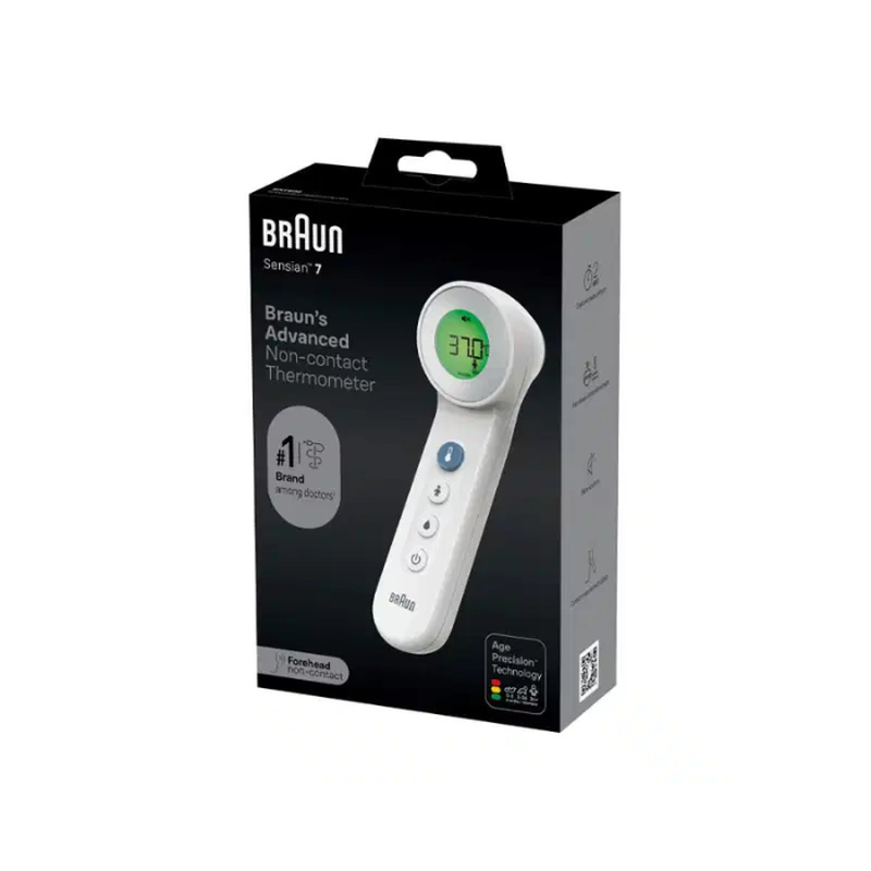 Braun sensian 7 contact and non-contact thermometer ce, , medium-null