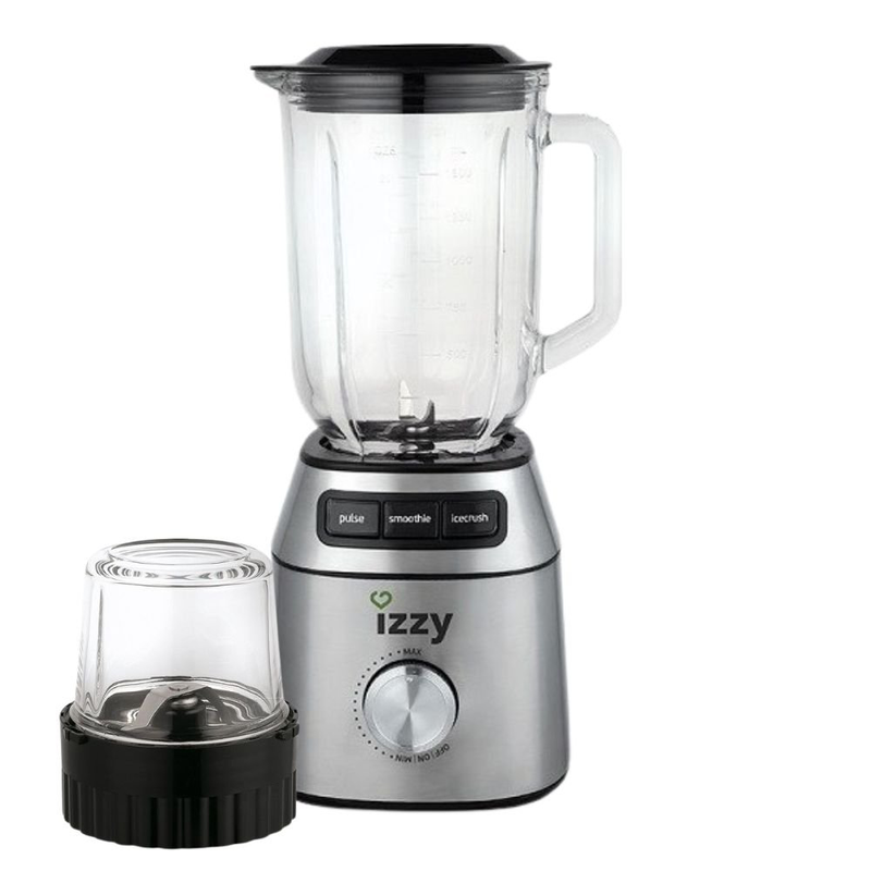 Izzy &mu;&pi;&lambda;έ&nu;&tau;&epsilon;&rho; &gamma;&iota;&alpha; smoothies &mu;&epsilon; &gamma;&upsilon;ά&lambda;&iota;&nu;&eta; &kappa;&alpha;&nu;ά&tau;&alpha; 1.5lt 700w inox & &mu;&epsilon; &mu;ύ&lambda;&omicron; ά&lambda;&epsilon;&sigma;&eta;&sigmaf;, , medium-null