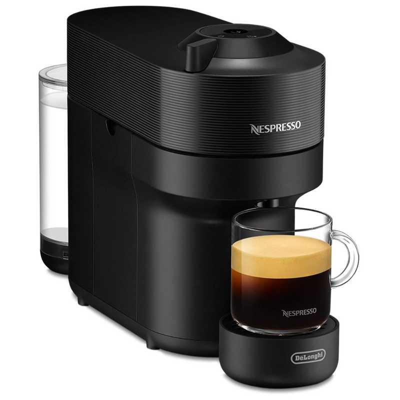 Delonghi nespresso vertuo pop espresso machine 1350w pressure 19bar for espresso, lungo, large coffee black, , medium-null