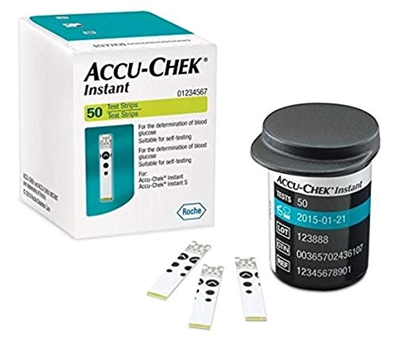 Accu-chek instant test stripes – 50 pieces, , medium-null