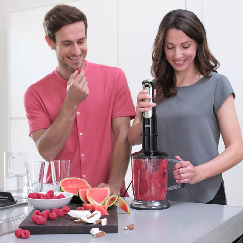 Product image: Braun multiquick 9 mq9 ραβδομπλέντερ 1200w με activeblade, smartspeed & πλήρες σετ προσαρμογέων, mq9147x, , medium-null