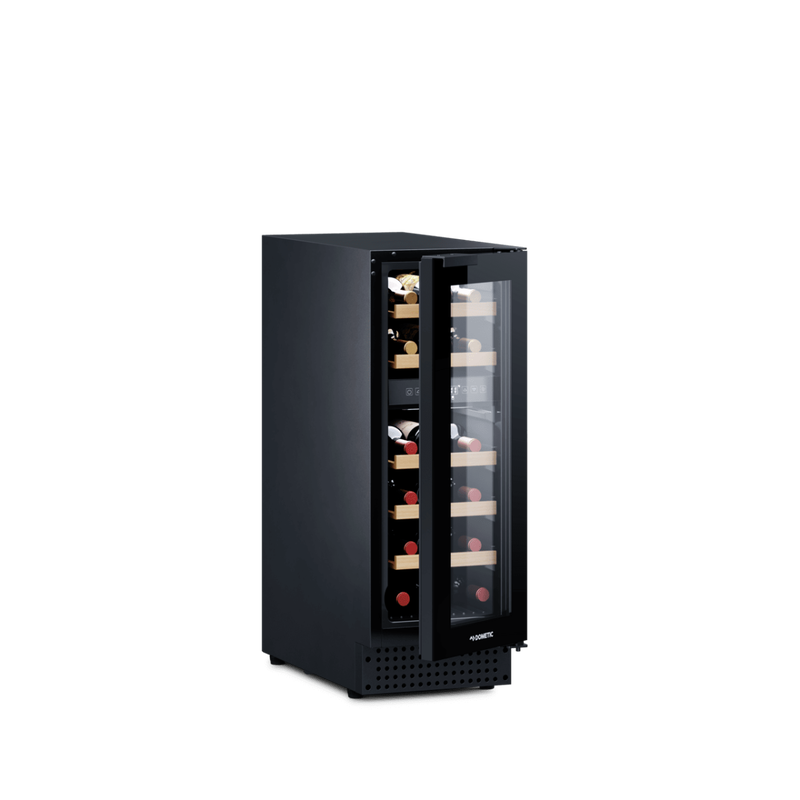 Dometic d18b compressor wine cooler, dual-zone, freestanding or built-in, 18 bottles, , medium-null