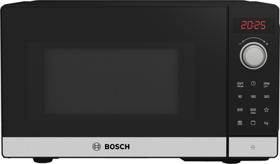 Bosch microwave 800w - black fel023ms2