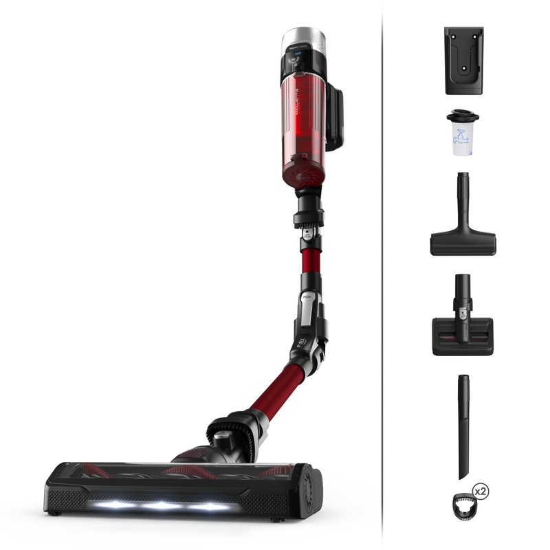Rowenta rh2079 stick vacuum 100 Air watt 45 min 0.4 l flex black, , medium-null