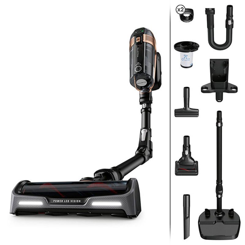 Rowenta rh99f1 xforce flex 15.60 stick vacuum cleaner, , medium-null