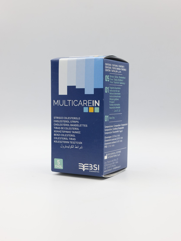 Multicarein cholesterol strips 5x, , medium image number null