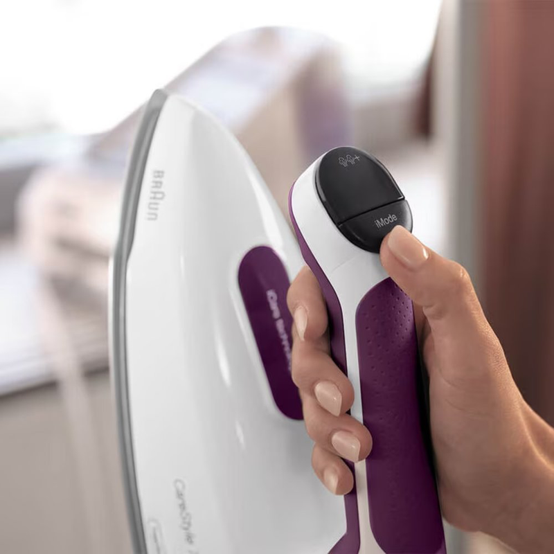 Product image: Braun carestyle 7 σύστημα σιδερώματος πίεσης 7.5bar 2700w με δοχείο 2lt σε βιολετί, , medium-null