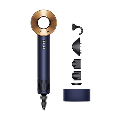 Dyson supersonic hair dryer hd07 - prussian blue/copper, Blue, medium