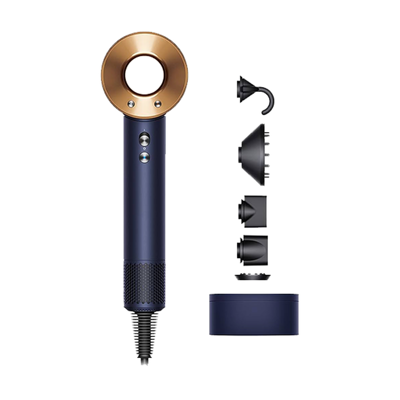 Dyson supersonic hair dryer hd07 - prussian blue/copper-null