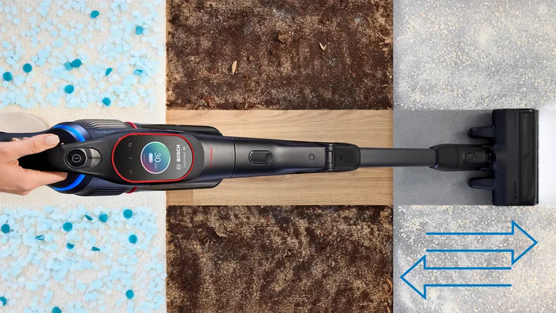 Bosch bcs1051pow stick vacuum 5 ah 100 min 400 ml rechargeable black-null