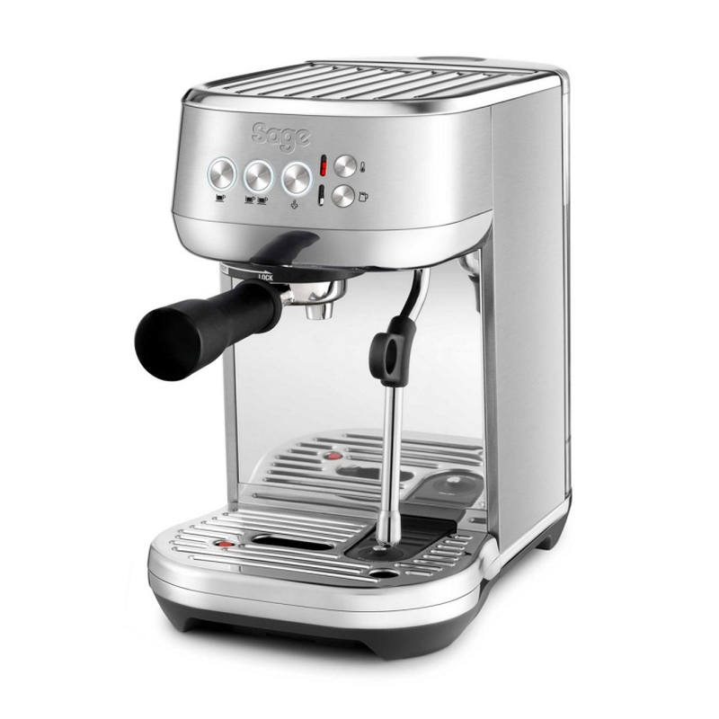 Sage bambino plus espresso machine 1600w pressure 9bar for espresso and cappuccino silver-null