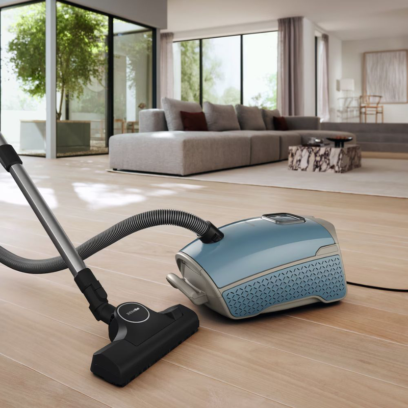 Product image: Miele guard l1 ηλεκτρική κυλινδρική σκούπα 890w με σακούλα 3.5l, powerline τεχνολογία, φίλτρο Airclean & ακροφύσιο 2σε1 μπλε , , medium-null