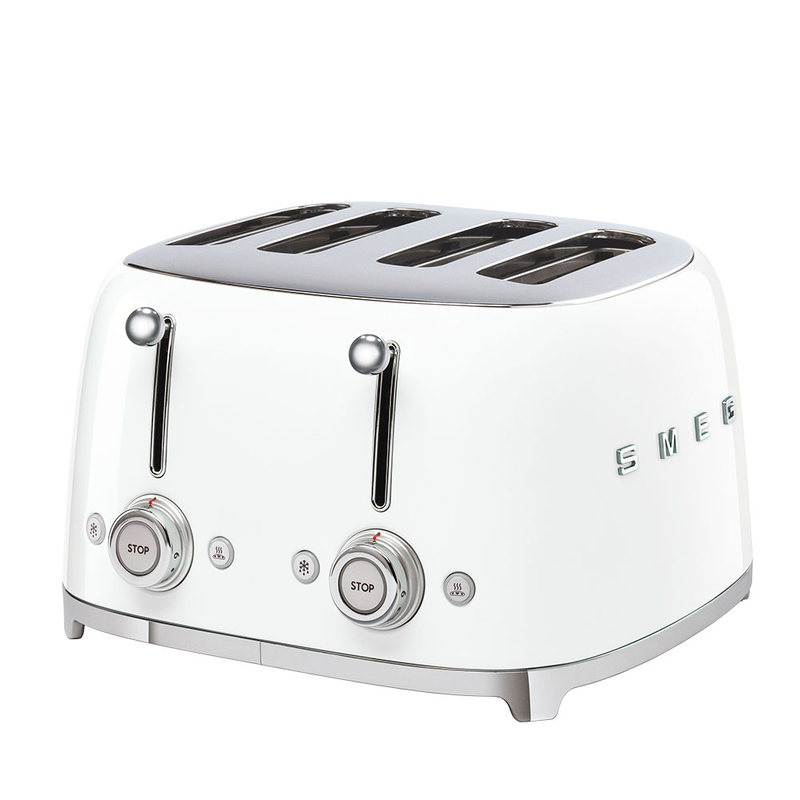 Smeg 50's toaster 4 slices - white image number null
