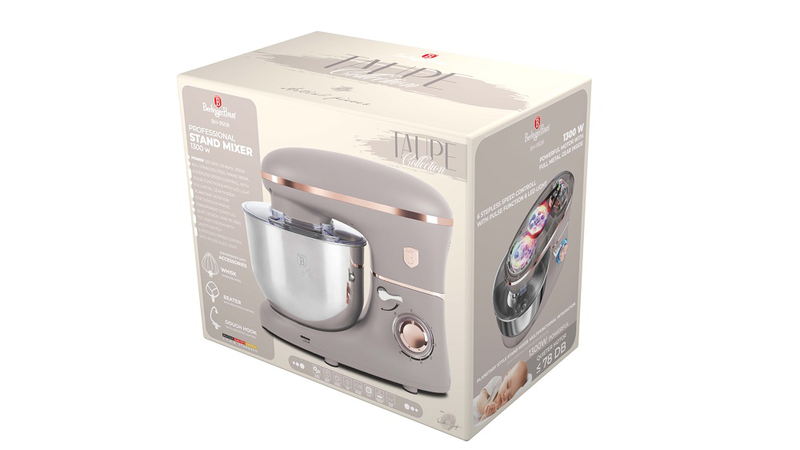 Product image: Berlinger haus κουζινομηχανή 1300w με ανοξείδωτο κάδο 6lt bh/9508, , medium-null