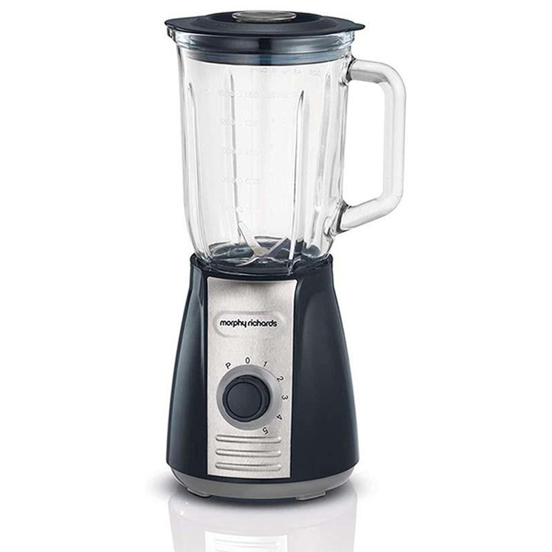 Morphy richards 403010 table top blender with ice crusher steel blades 1.5l 600w - grey, , medium-null