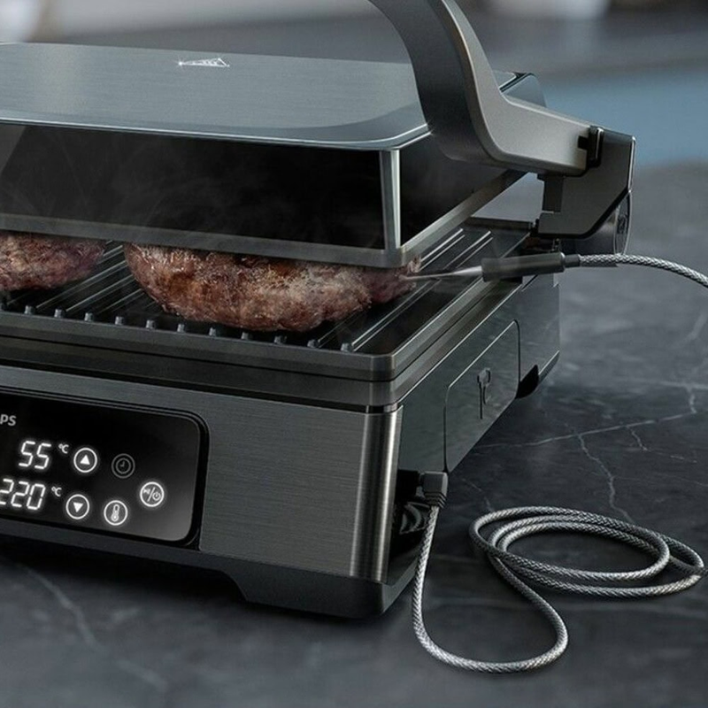 Philips hd6307/70 contact grill 1500w non-stick plate-null