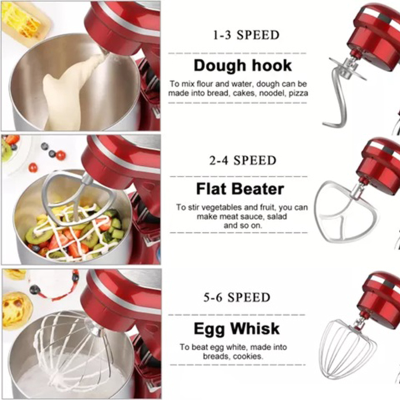Izzy-iz1500 spicy red kitchen machine 1500w, , medium image number null