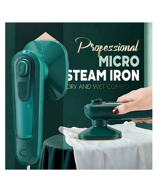 Portable steam iron machine, Green, medium