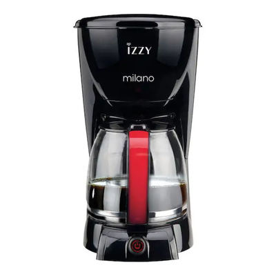 Izzy milano filter coffee maker, Black, medium