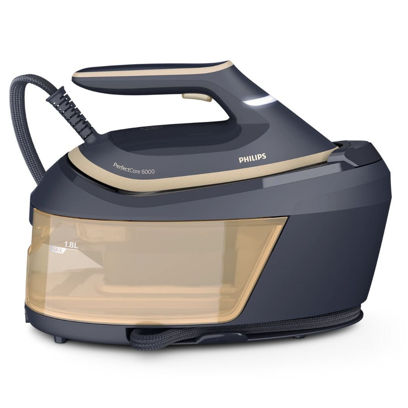 Philips perfectcare series 6000 psg6066/20 steam iron 2400w with steamglide advanced plate and continuous steam supply, , medium-null