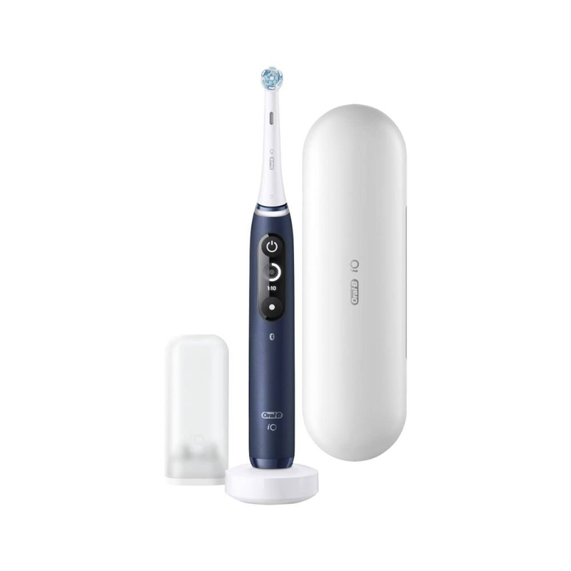 Product image: Oral-b io7 ηλεκτρική οδοντόβουρτσα μπλε με 5 λειτουργίες καθαρισμού και έξυπνο αισθητήρα πίεσης, , medium-null