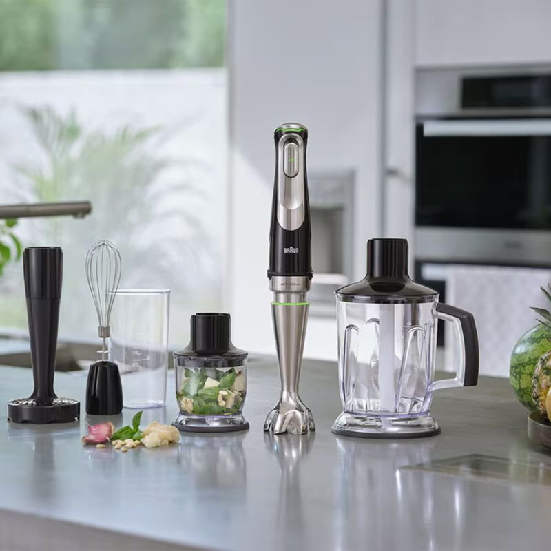 Product image: Braun multiquick 9 mq9 ραβδομπλέντερ 1200w με activeblade, smartspeed & πλήρες σετ προσαρμογέων, mq9147x, , medium-null