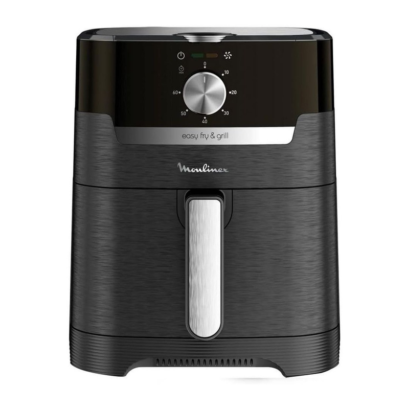 Moulinex Air fryer & grill 4.2l stainless steel ez501810, , medium-null